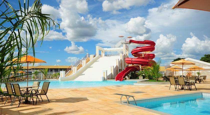 Caldas Novas Lacqua Di Roma IV - 2 Banheiros E Cozinha, Piscina 24 Horas Exterior photo